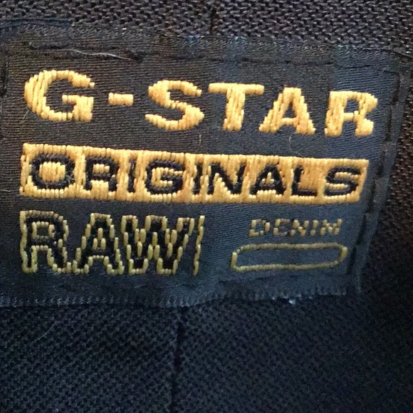 Mens G-Star Raw Denim Bomber Jacket - Picture 4 of 8